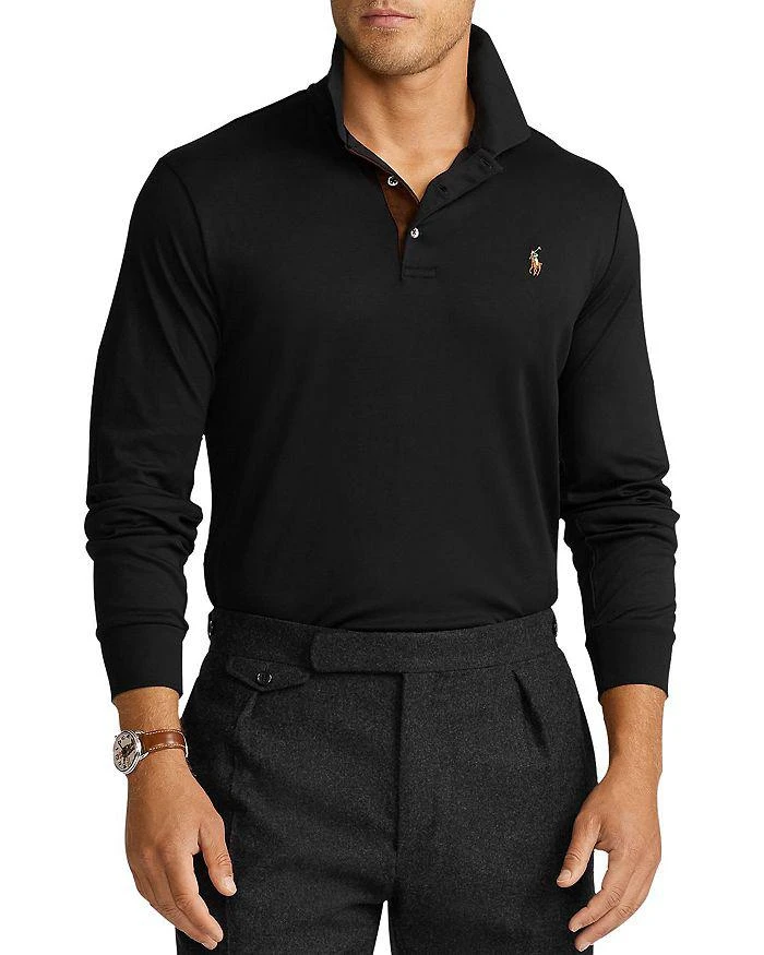 商品Ralph Lauren|Classic Fit Soft Cotton Long-Sleeve Polo Shirt,价格¥859,第1张图片