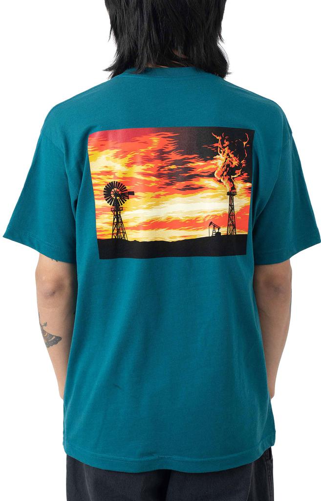 Obey Windmill T-Shirt - Shaded Spruce商品第1张图片规格展示