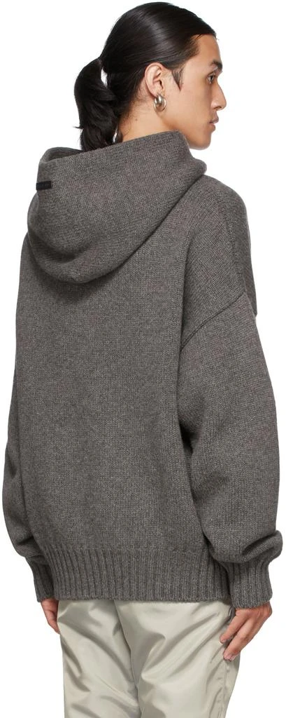 商品Fear of god|Grey Knit Hoodie,价格¥6067,第3张图片详细描述