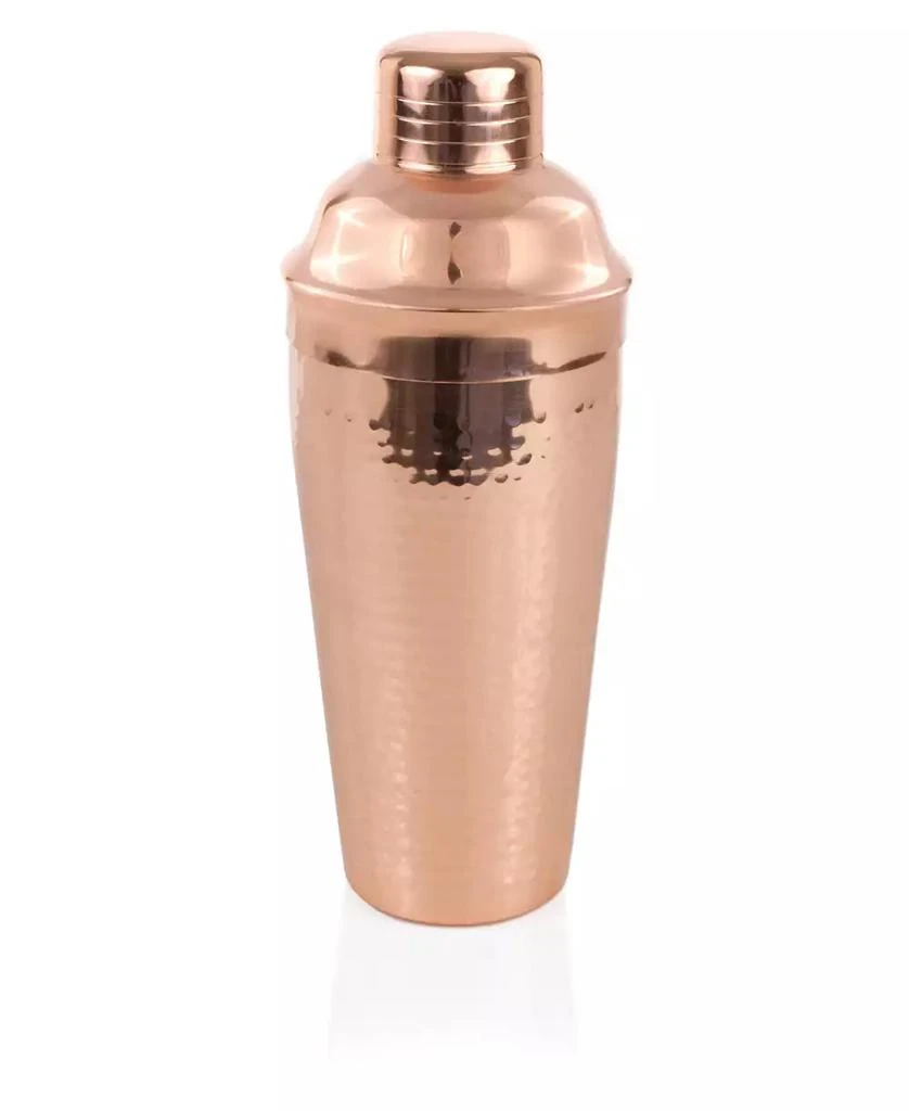 商品Twine|Hammered Copper Cocktail Shaker with Built-in Strainer, 25 Oz,价格¥329,第1张图片