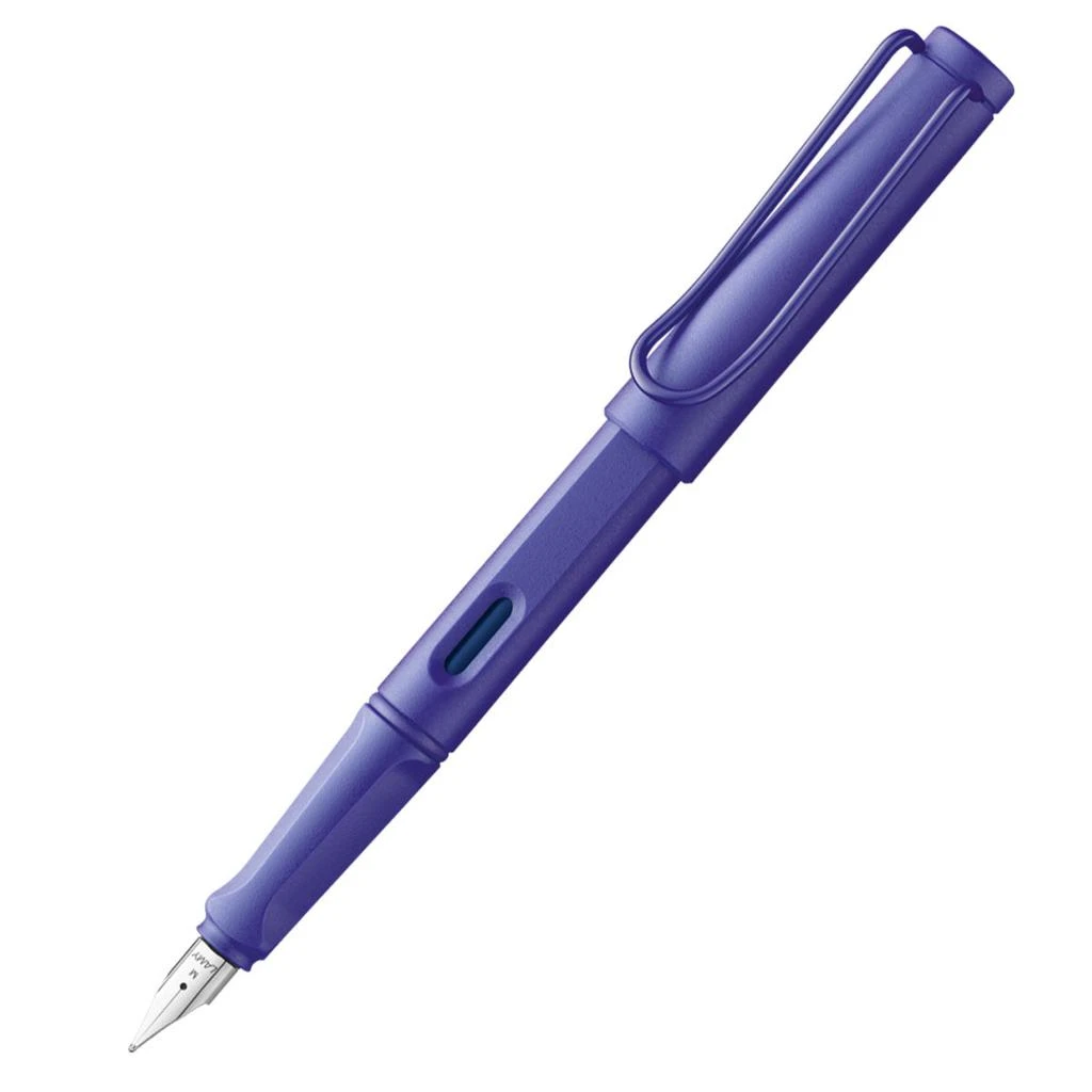 商品Lamy|Lamy Fountain Pen - Safari Plastic with Metal Clip, Violet | L21VIO,价格¥221,第1张图片
