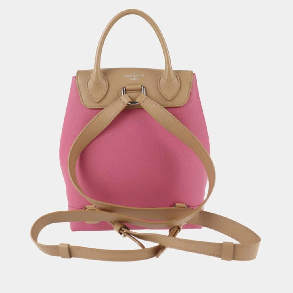 商品[二手商品] Louis Vuitton|Louis Vuitton Pink Leather Lockme Backpack,价格¥14308,第3张图片详细描述