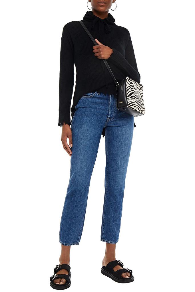 Claudia high-rise straight-leg jeans商品第2张图片规格展示