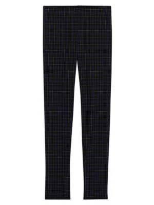 商品Theory|Plaid Skinny Leggings,价格¥546,第4张图片详细描述