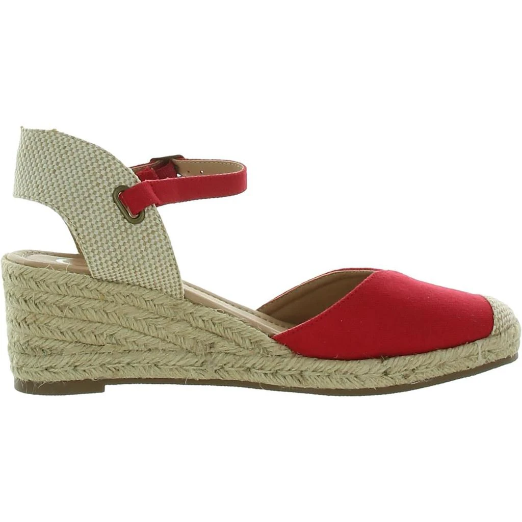商品Journee Collection|Journee Collection Womens Canvas Ankle Strap Espadrilles,价格¥213,第2张图片详细描述