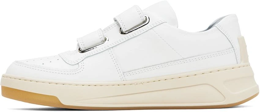 商品Acne Studios|White Velcro Strap Sneakers,价格¥2124,第3张图片详细描述