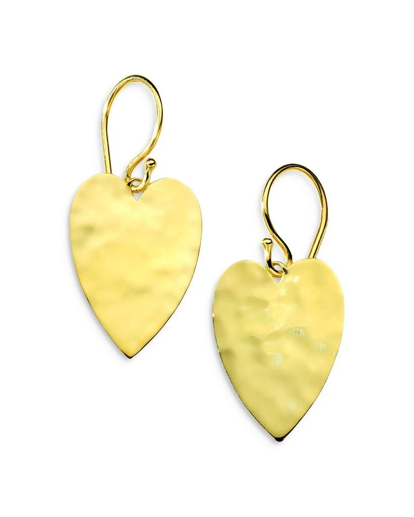 商品Ippolita|18K Yellow Gold 18K Classico Crinkle Medium Heart Drop Earrings,价格¥6429,第1张图片