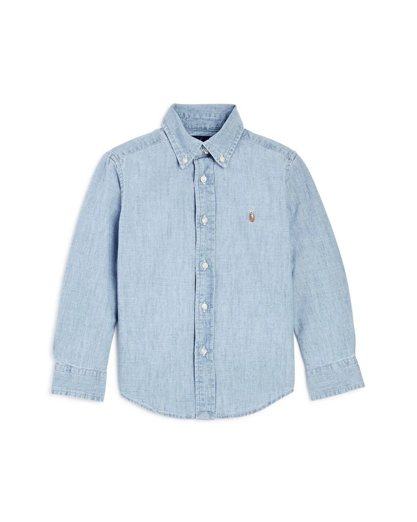 Boys' Chambray Button-Down Shirt - Little Kid, Big Kid 商品