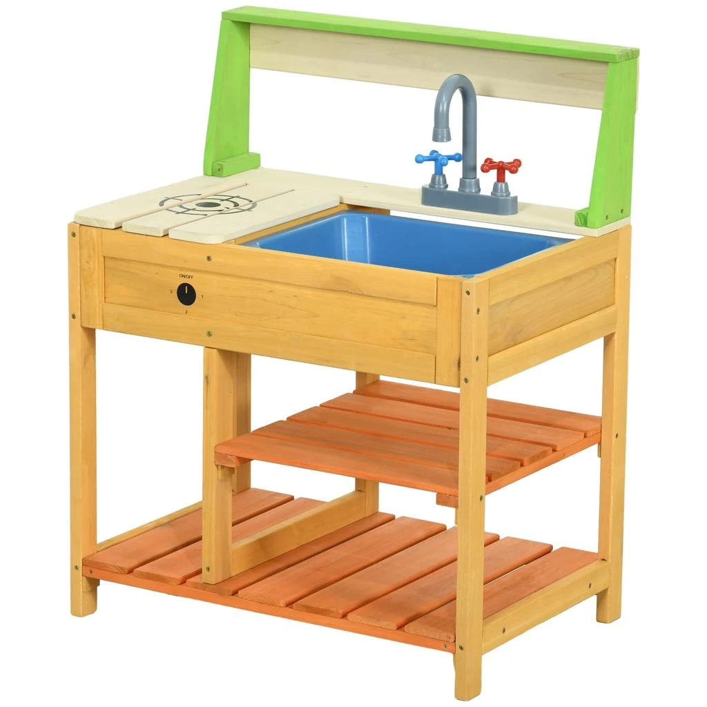 商品Simplie Fun|Simplie Fun Mud Kitchen Playset for Kids with Toys,价格¥1445,第5张图片详细描述