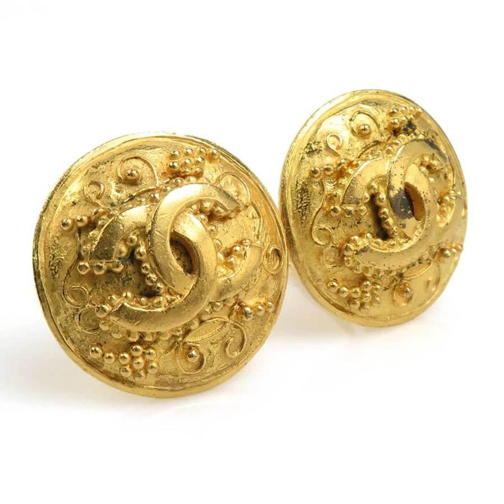 商品[二手商品] Chanel|Metal Clip Earrings (Pre-Owned),价格¥4856,第1张图片