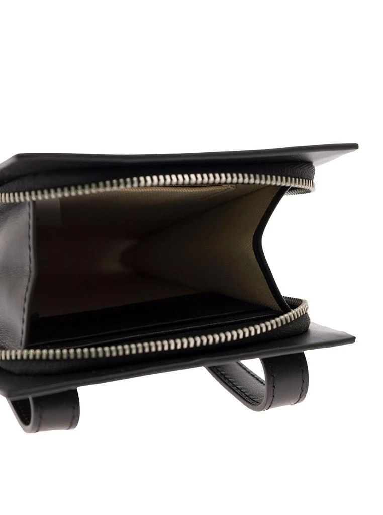 商品Jacquemus|Black Le Gadju Neck Wallet In Leather Man,价格¥2536,第4张图片详细描述