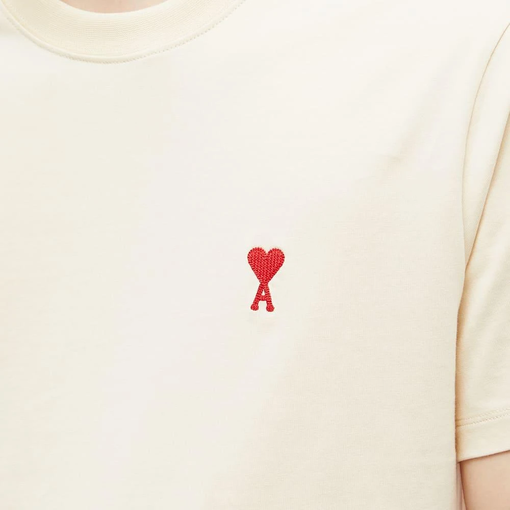 商品AMI|AMI Tonal Small A Heart T-Shirt,价格¥784,第5张图片详细描述