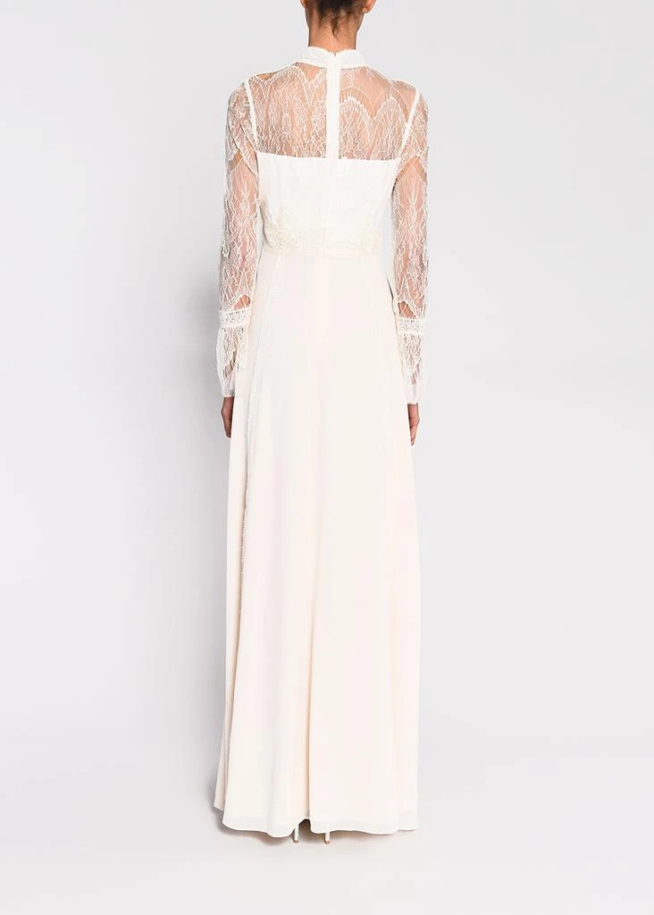 商品True Decadence|True decadence cream lace long sleeve maxi dress,价格¥879,第2张图片详细描述