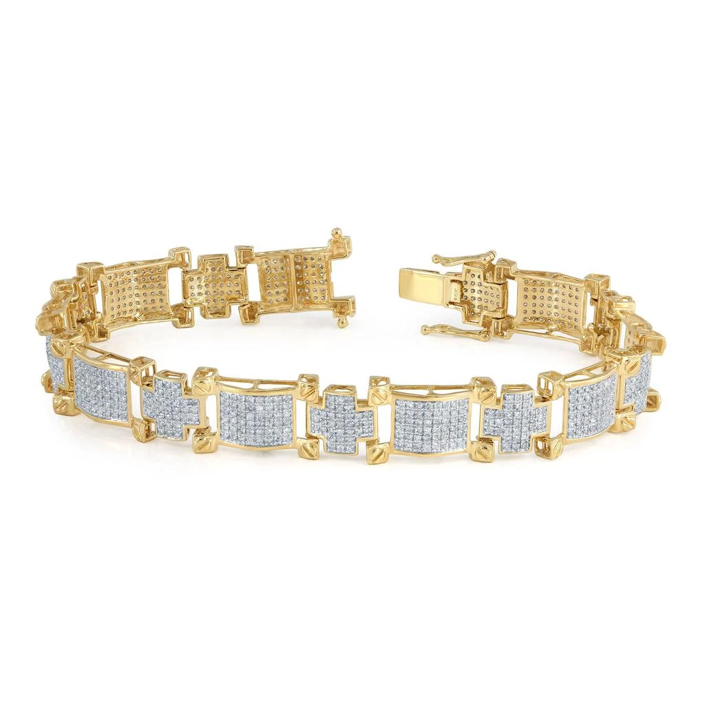 商品Monary|10K Yellow Gold Bracelets with 3.02 ct. Diamonds,价格¥26585,第1张图片