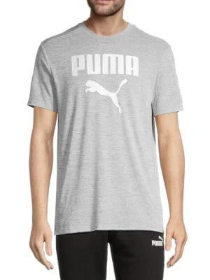 商品Puma|Logo Graphic Heathered T-Shirt,价格¥81,第1张图片