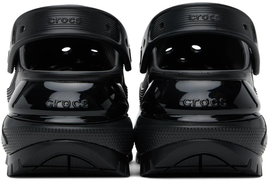 商品Crocs|Black Mega Crush Clogs,价格¥665,第2张图片详细描述