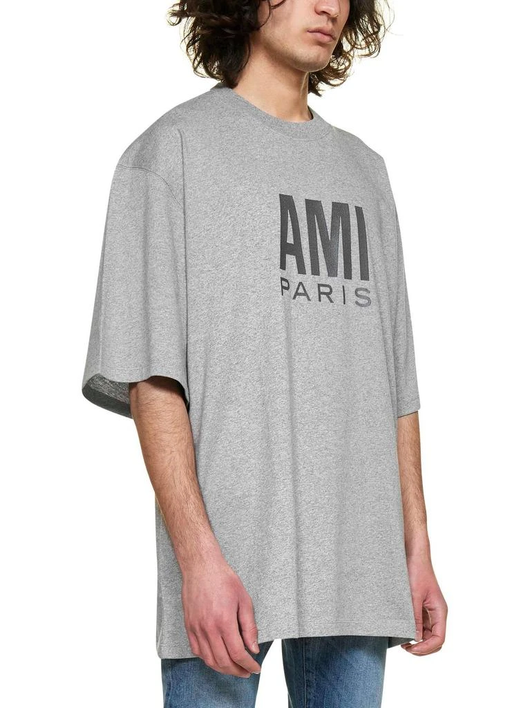 商品AMI|AMI Logo Printed Crewneck T-Shirt,价格¥958,第4张图片详细描述