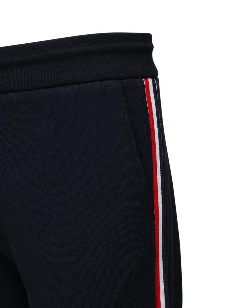 商品Thom Browne|Cotton Sweatpants W/4 Bar Stripe,价格¥5820,第5张图片详细描述