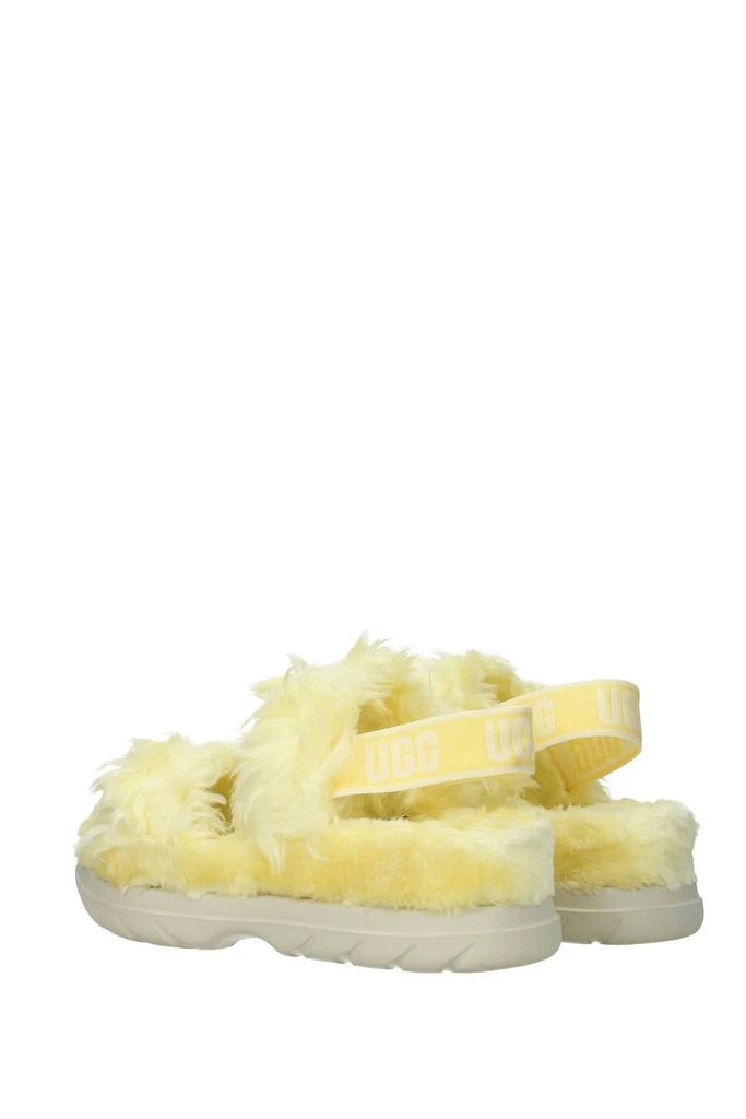 商品UGG|Sandals Eco Fur Yellow,价格¥642,第4张图片详细描述