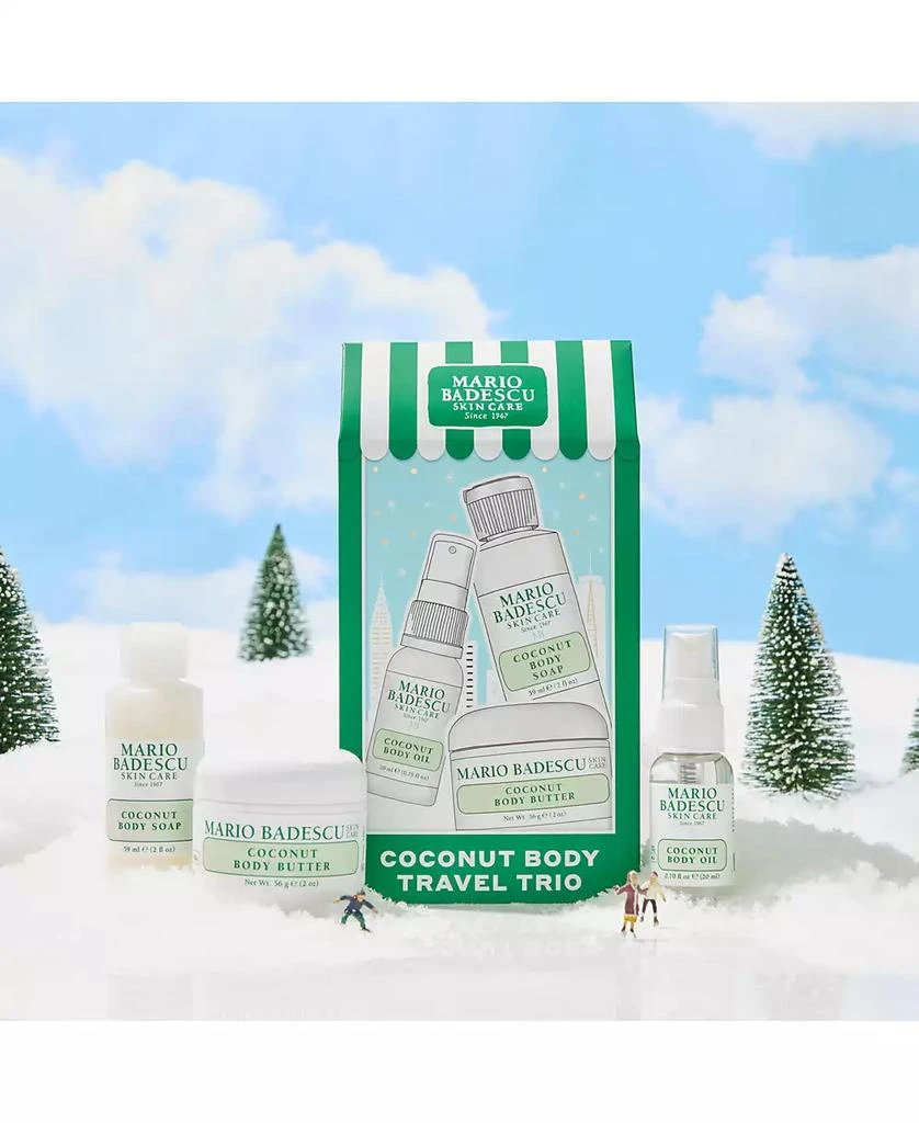 商品Mario Badescu|3-Pc. Coconut Body Travel Set,价格¥90,第5张图片详细描述