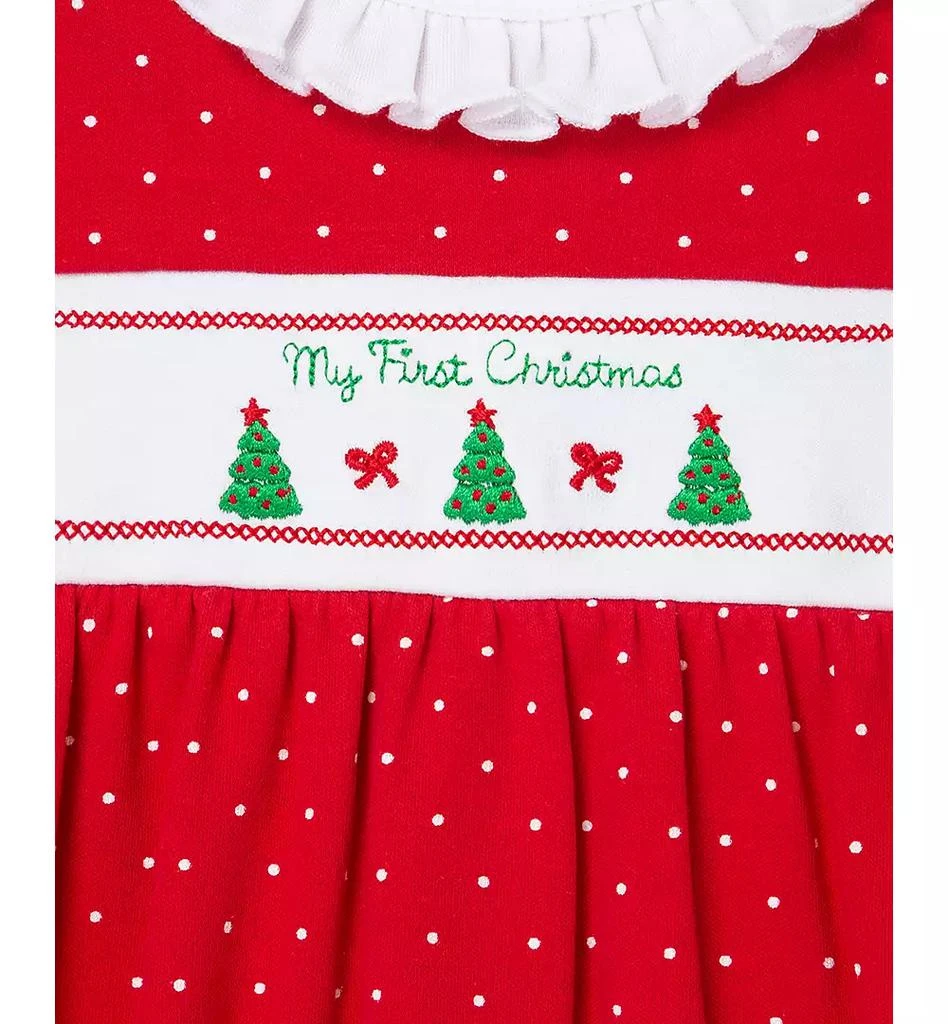 商品Little Me|Baby Girls Dainty Trees Cotton Footed Coverall & Headband, 2 Piece Set,价格¥206,第4张图片详细描述