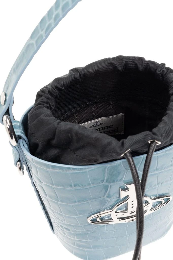 商品Vivienne Westwood|Vivienne Westwood Daisy Embossed Bucket Bag,价格¥2677,第4张图片详细描述