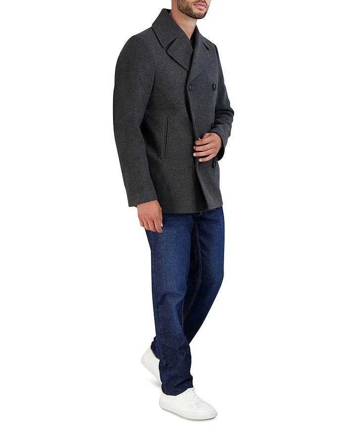 商品Cole Haan|Stretch Regular Fit Double Breasted Peacoat,价格¥3026,第4张图片详细描述