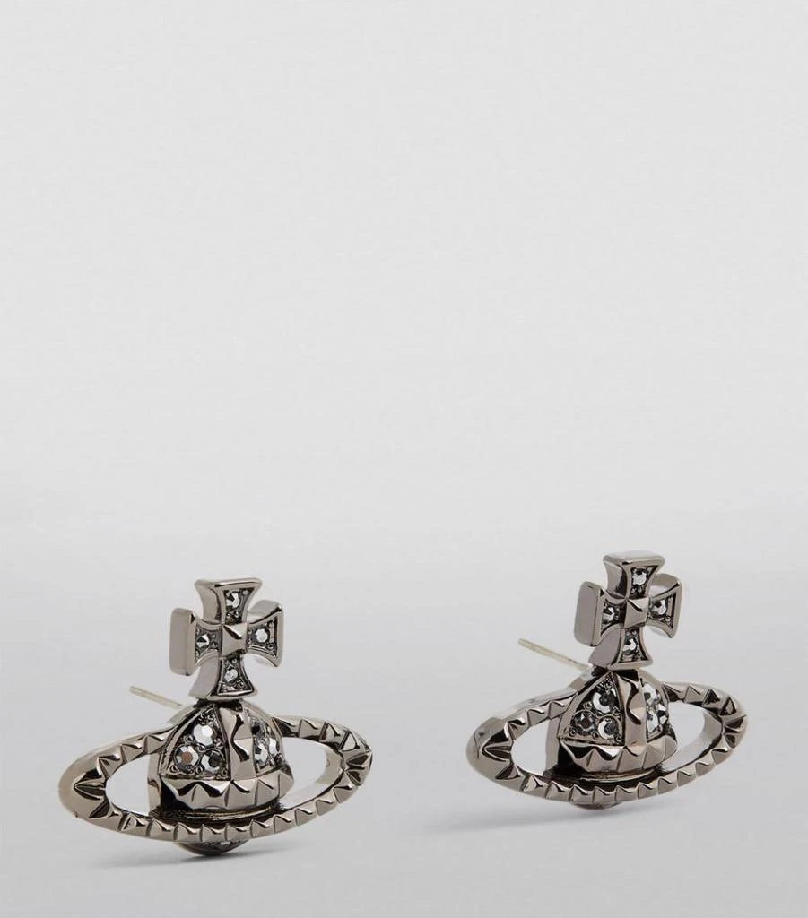 商品Vivienne Westwood|Crystal Mayfair Bas Relief Earrings,价格¥758,第2张图片详细描述