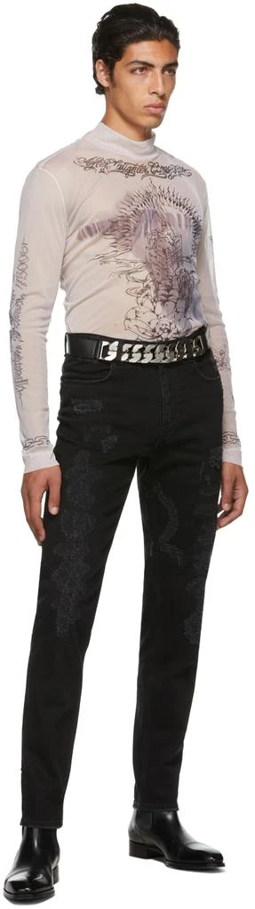 商品Givenchy|Black Curb G Chain Belt,价格¥4379,第3张图片详细描述
