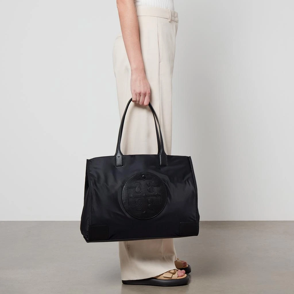 商品Tory Burch|Tory Burch Women's Ella Tote Bag - Black,价格¥2872,第2张图片详细描述
