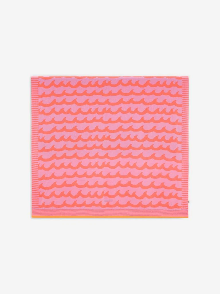 商品The Bonnie Mob|Baby Girls Gale Waves Shawl in Pink,价格¥260,第2张图片详细描述