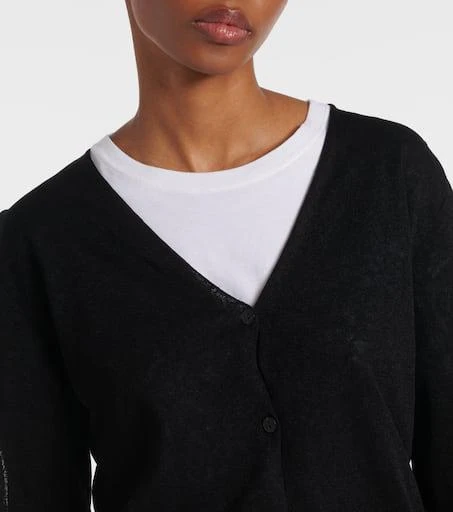 商品The Row|Jheel linen and cotton-blend cardigan,价格¥15076,第4张图片详细描述