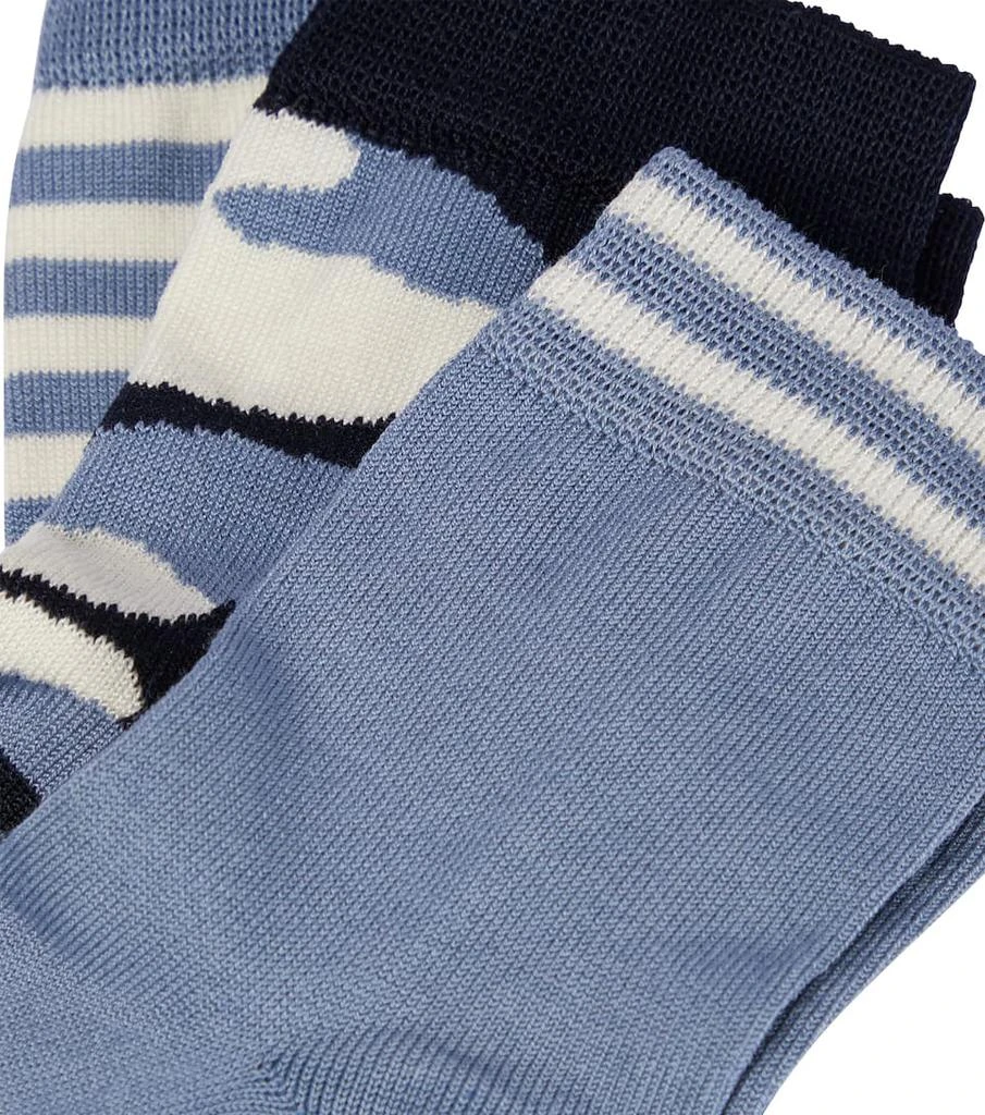 商品IL GUFO|Set of 3 cotton-blend socks,价格¥238,第2张图片详细描述