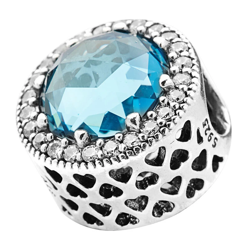PANDORA 潘多拉 贵族蓝水晶锆石串珠 791725NBS 商品