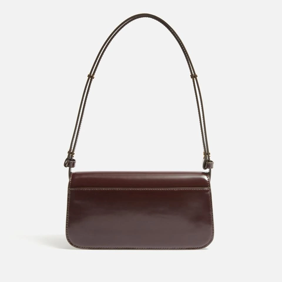 商品Tory Burch|Tory Burch Robinson Spazzolato Patent Leather Shoulder Bag,价格¥2415,第3张图片详细描述