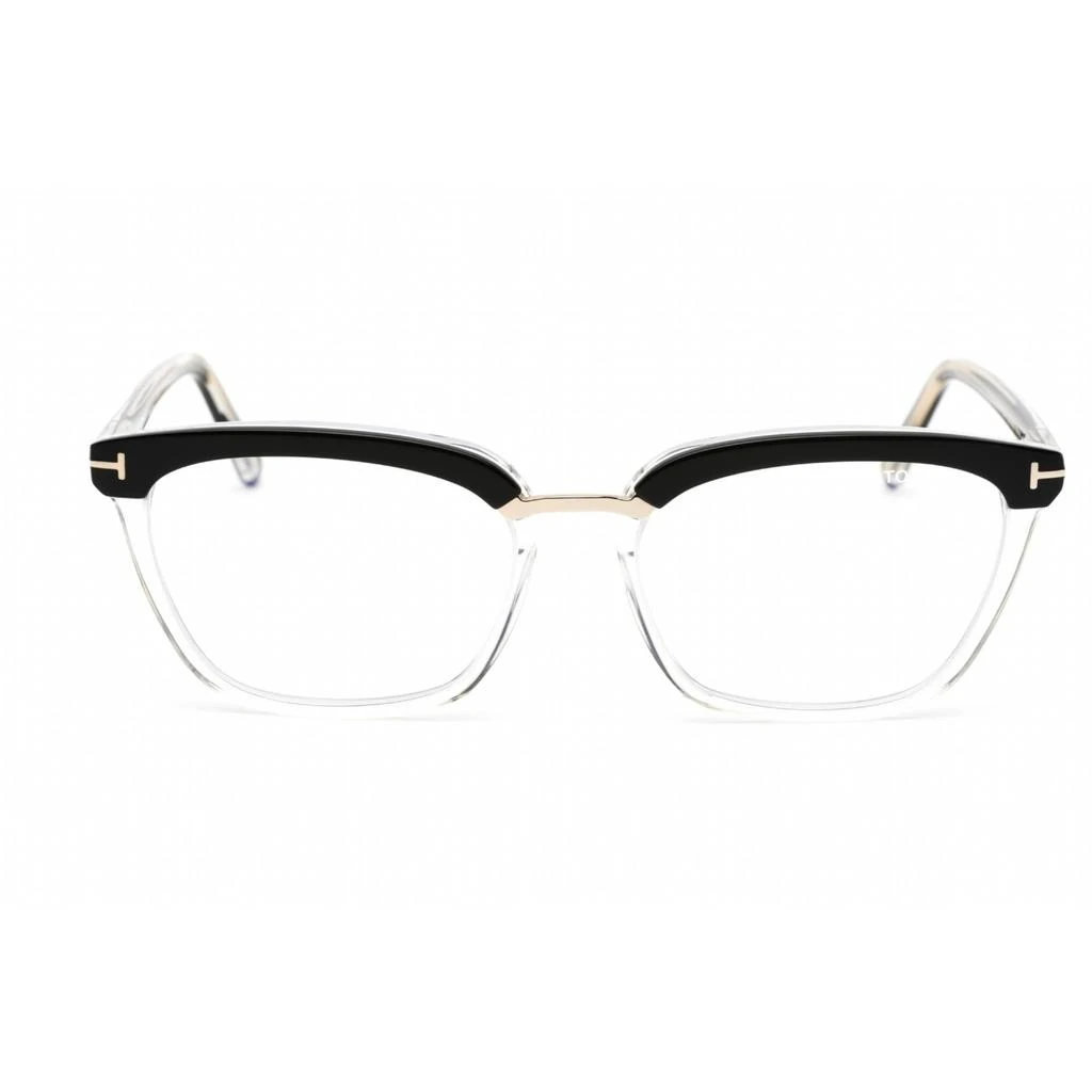 商品Tom Ford|Tom Ford Women's Eyeglasses - Shiny Black Plastic Square Shape Frame | FT5550-B 005,价格¥713,第2张图片详细描述