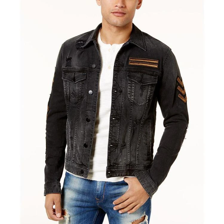 商品GUESS|男士 Deconstructed 牛仔外套,价格¥741,第1张图片