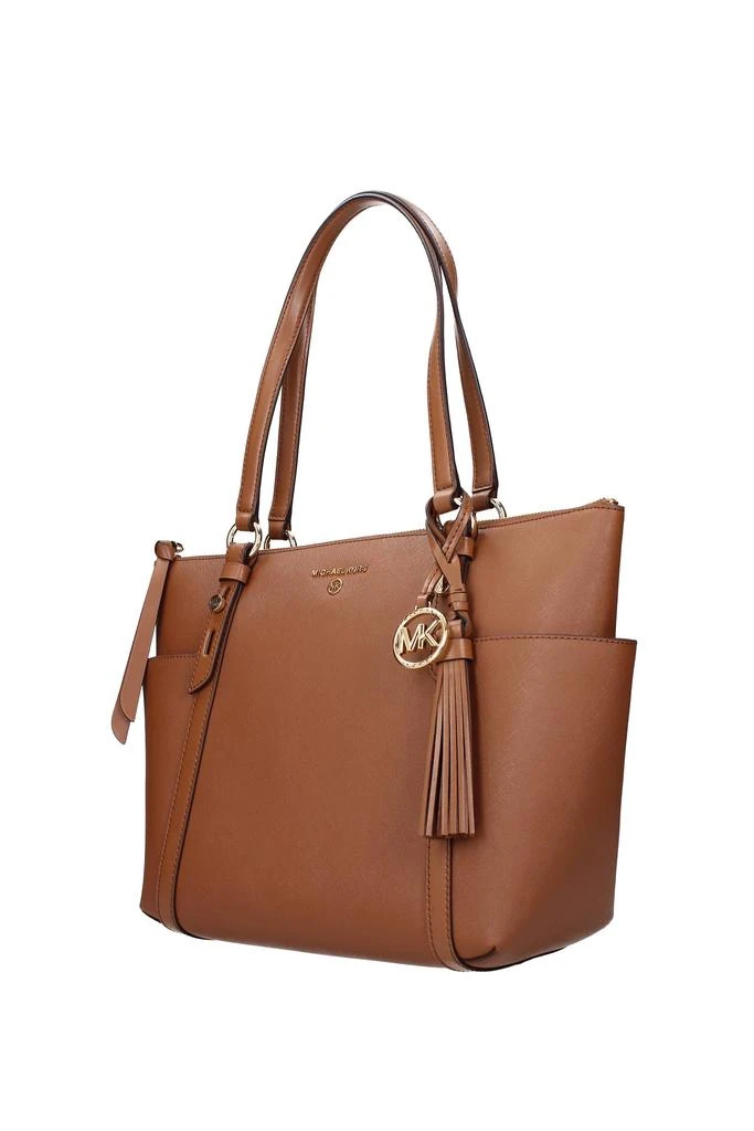商品Michael Kors|Shoulder bags nomad md Leather Brown Luggage,价格¥1731,第2张图片详细描述