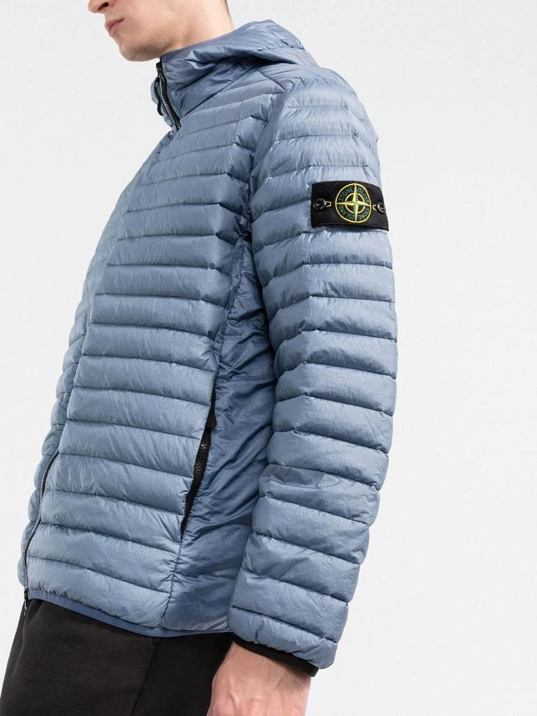 商品Stone Island|STONE ISLAND - Down Jacket With Logo,价格¥7061,第5张图片详细描述