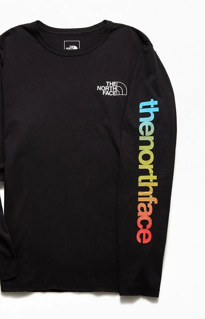 商品The North Face|Recycled Black Himalayan Bottle Source Long Sleeve T-Shirt,价格¥230,第3张图片详细描述