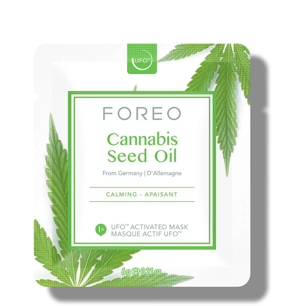 商品Foreo|FOREO Cannabis Seed Oil UFO Calming Face Mask (6 Pack),价格¥162,第2张图片详细描述