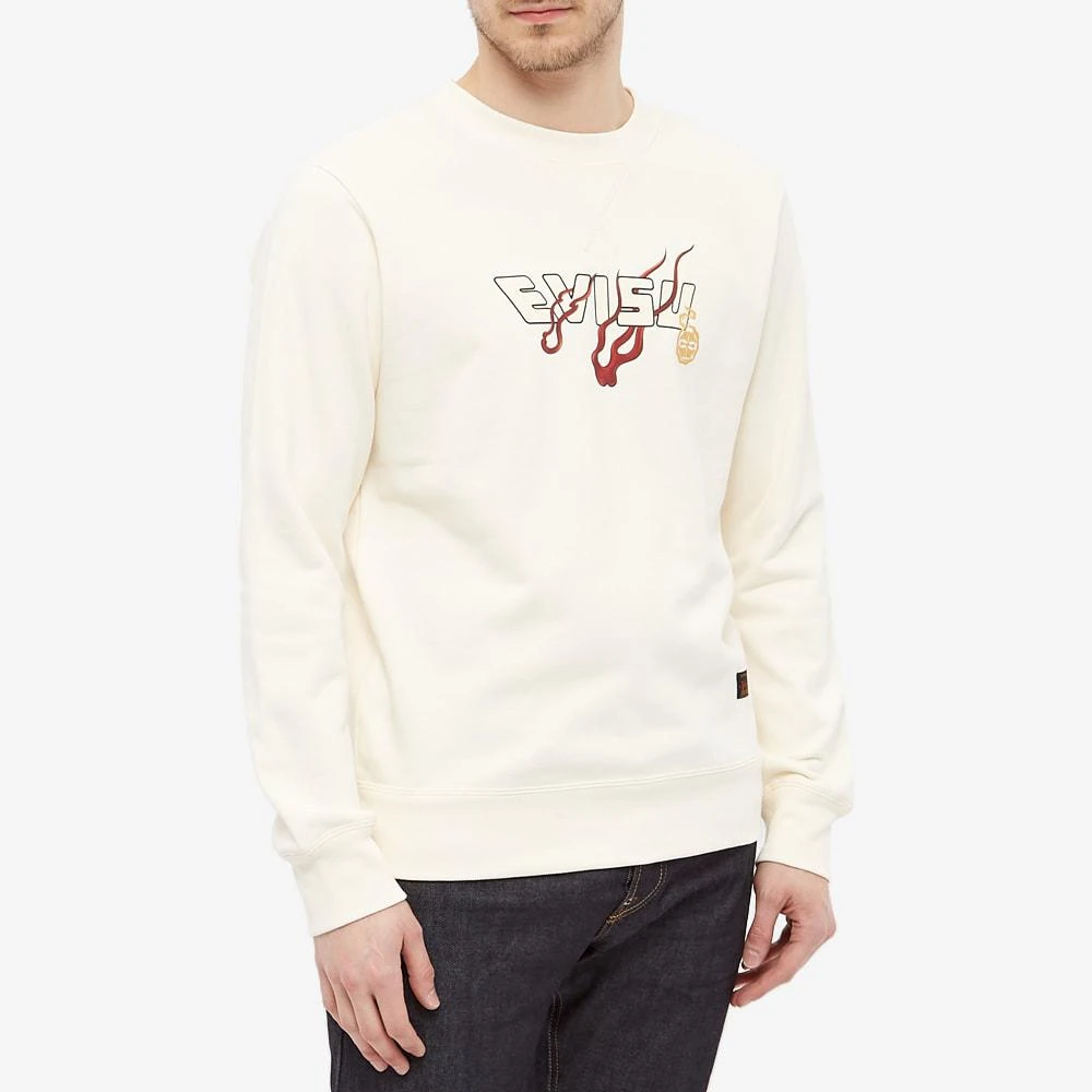 商品Evisu|Evisu Logo Crew Sweat,价格¥1717,第4张图片详细描述