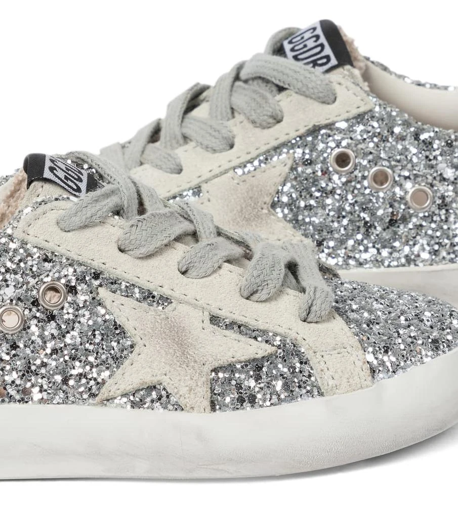 商品Golden Goose|Super-Star embellished leather sneakers,价格¥2806,第4张图片详细描述