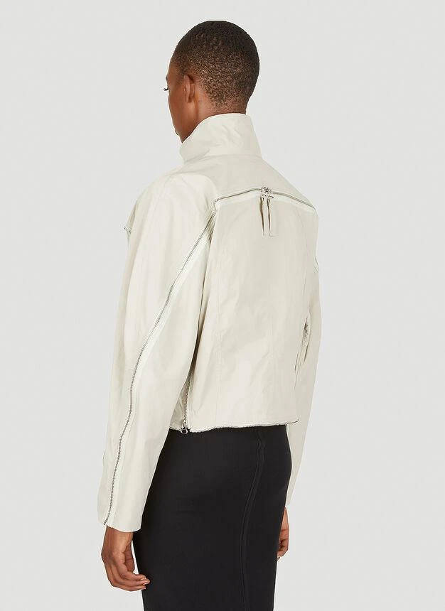 商品Helmut Lang|Zip Jacket in Beige,价格¥2945,第4张图片详细描述