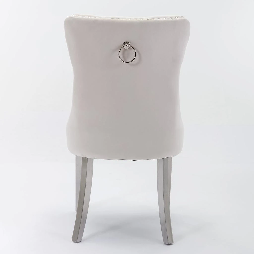 Streamdale Contemporary Velvet Dining Chairs 商品