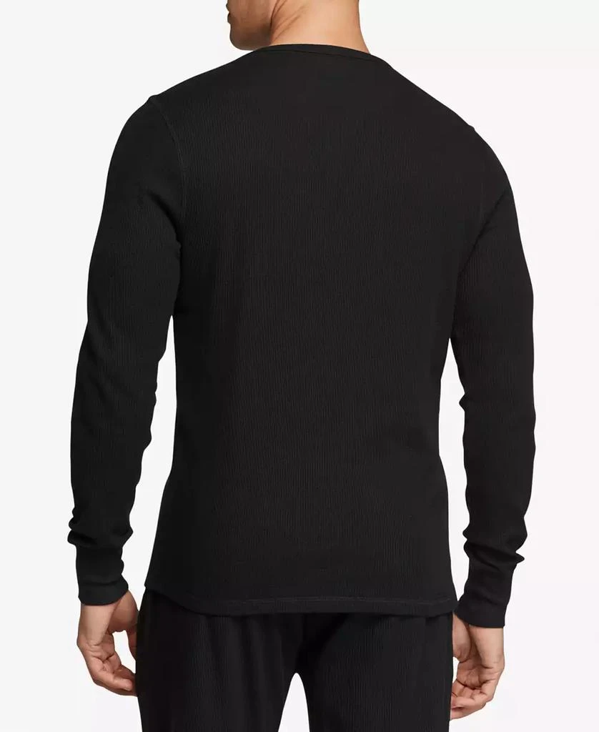 商品Tommy Hilfiger|Men's Waffle-Knit Long-Sleeve Crewneck Thermal Top,价格¥168,第2张图片详细描述