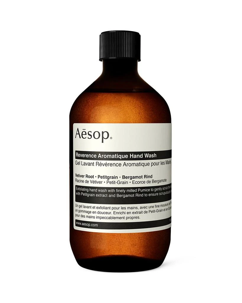 商品Aesop|Reverence Aromatique Hand Wash Refill with Screw Cap 16.9 oz.,价格¥306,第1张图片详细描述
