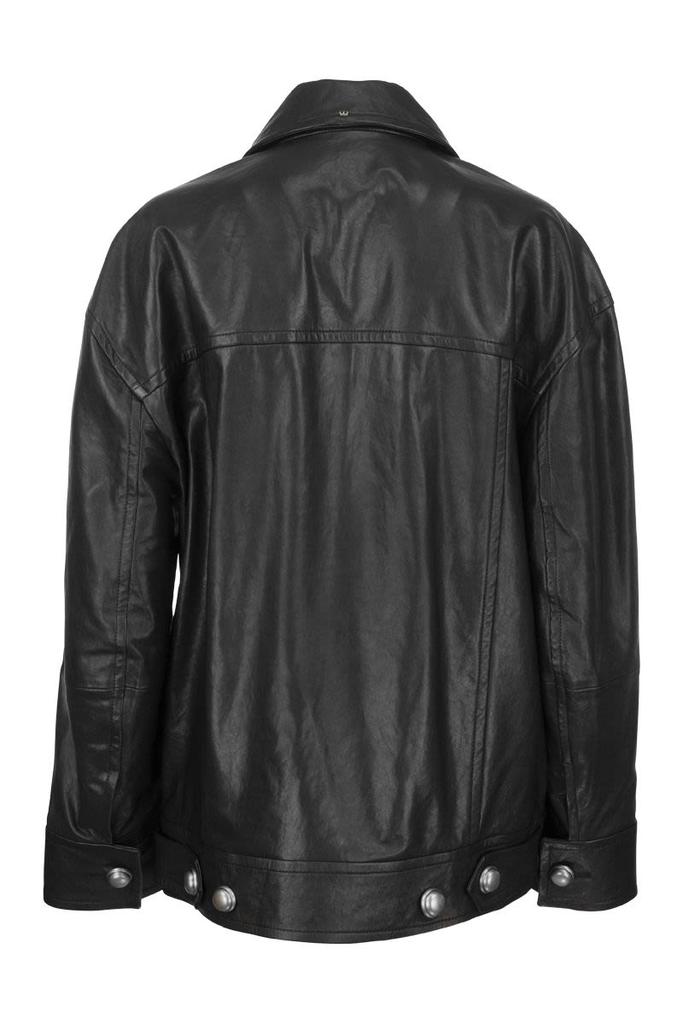 SPORTMAX BETA - Nappa leather over jacket商品第2张图片规格展示