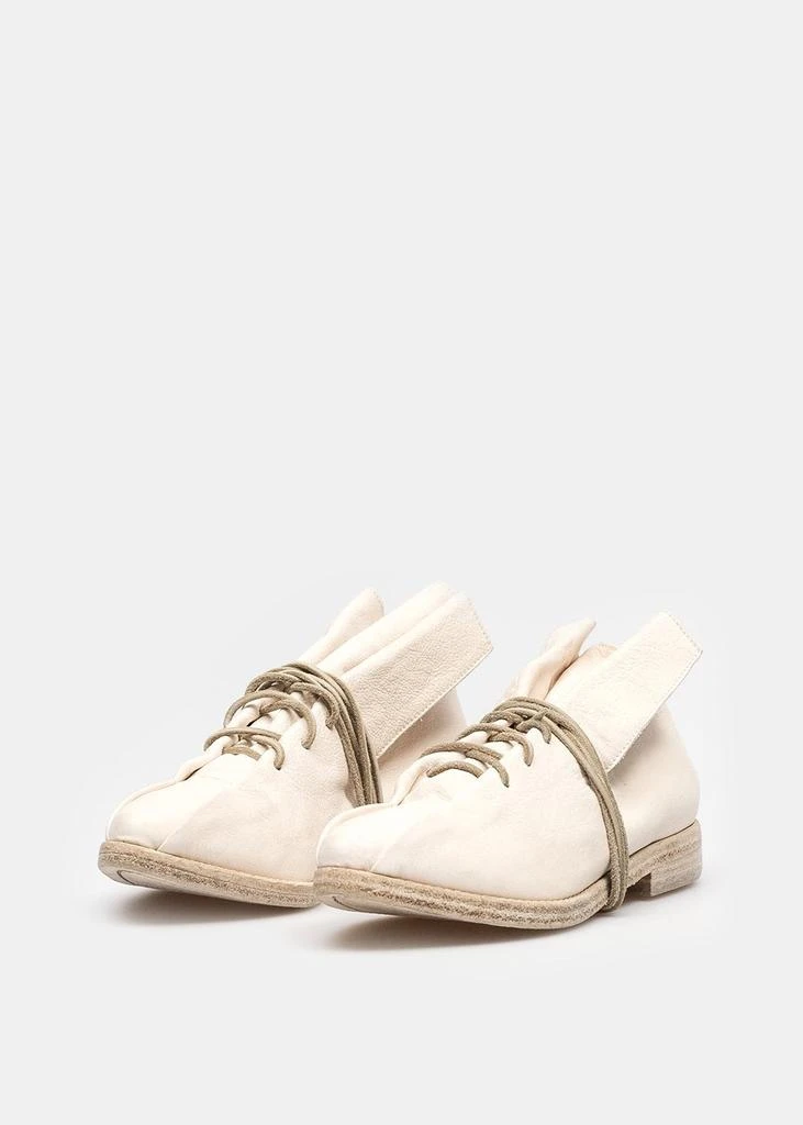 商品Uma Wang|Uma Wang White High Tongue Laced Shoes,价格¥3971,第3张图片详细描述