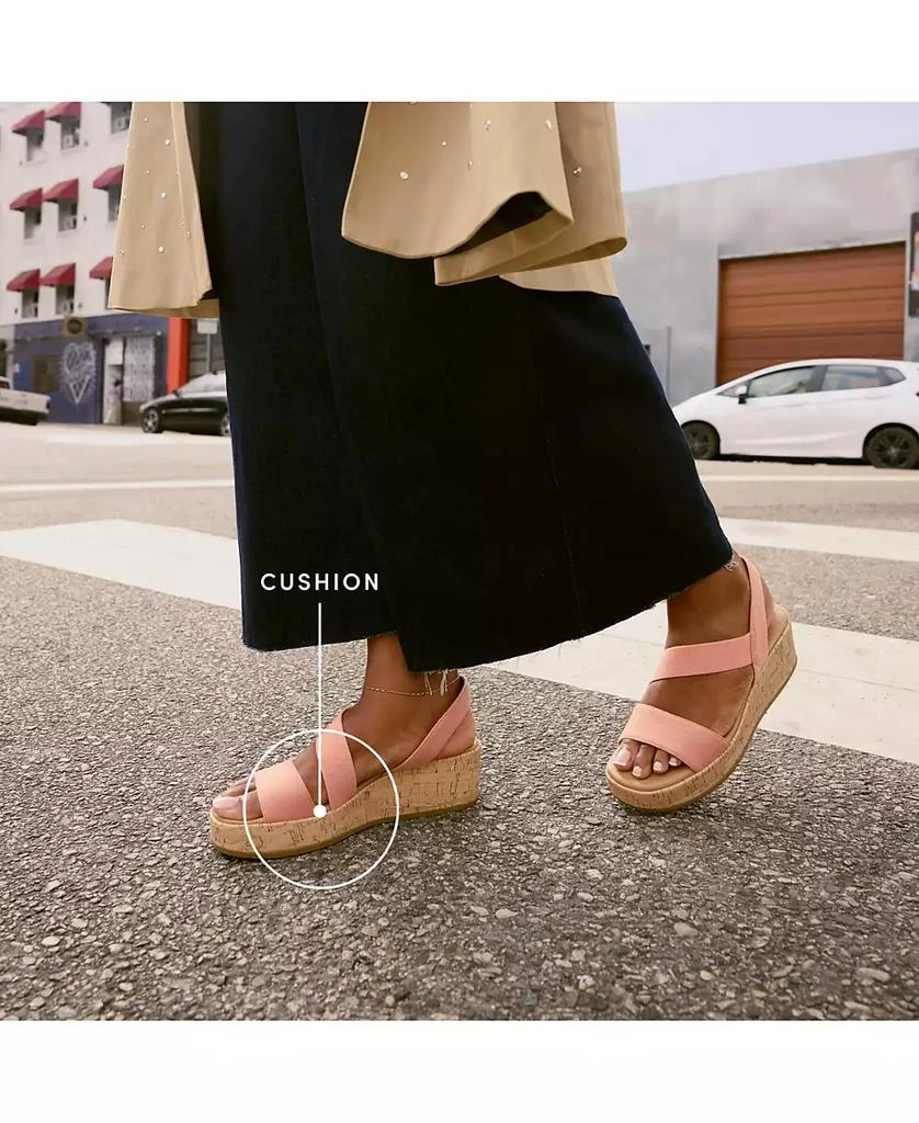 Women's Odette Square Open Toe Wedge Sandals 商品